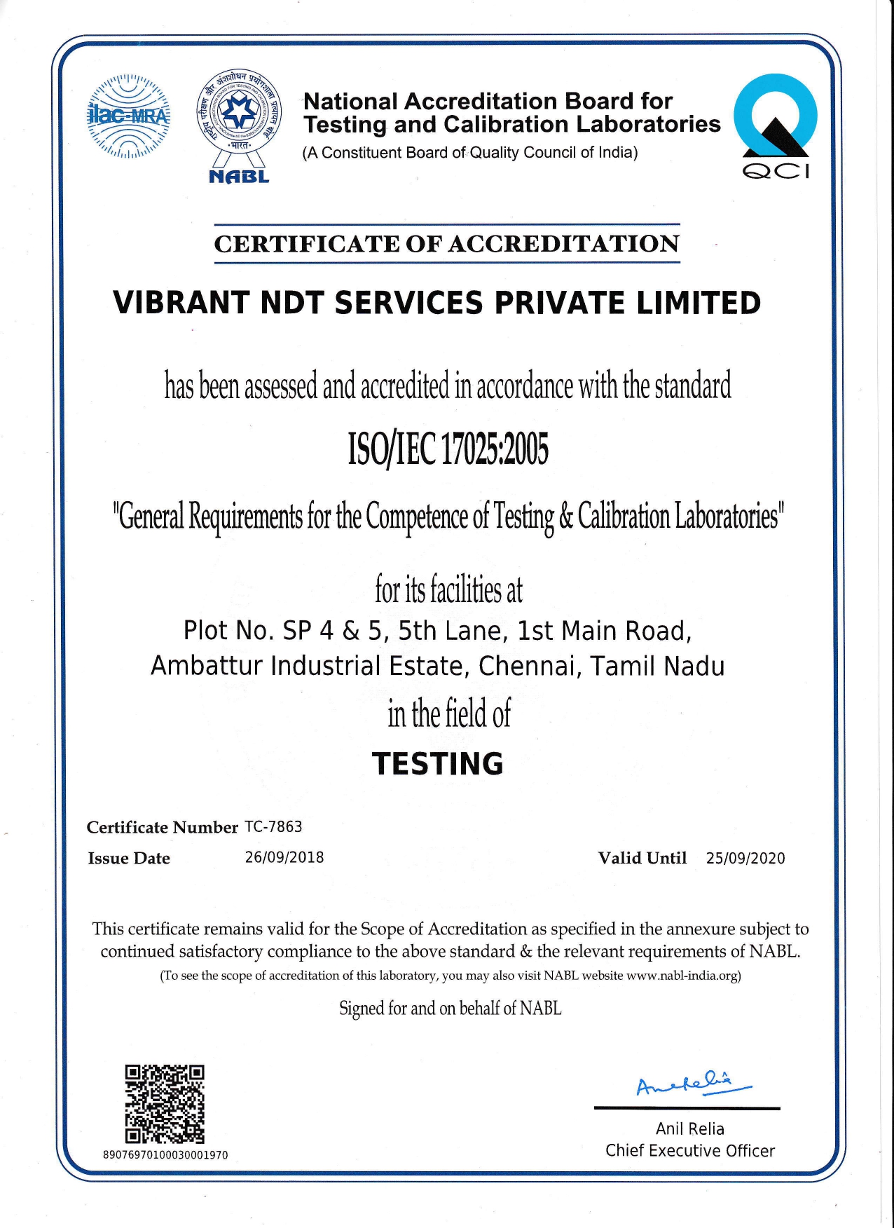 nabl certificate